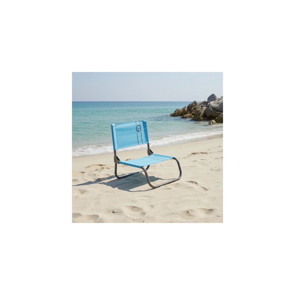 Set di 2 sedie a sdraio da spiaggia a una piega - O'Beach - Dimensioni: 40 x 50 x 45 cm