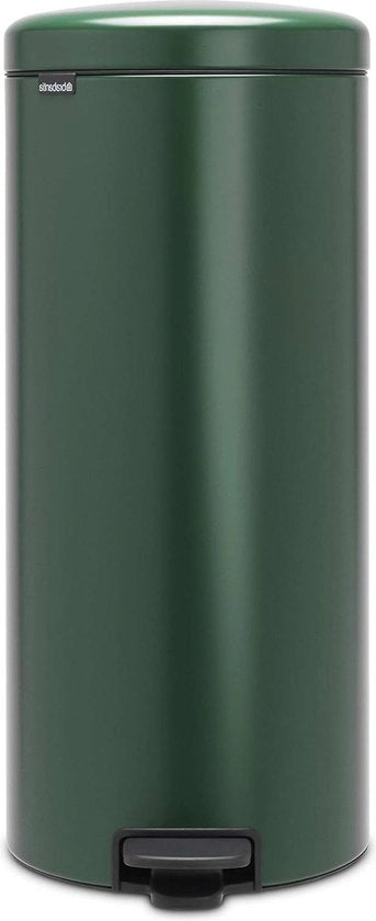Scatola della Spazzatura in Plastica con Vaschetta Interna - Verde di Pino - 30 Litri