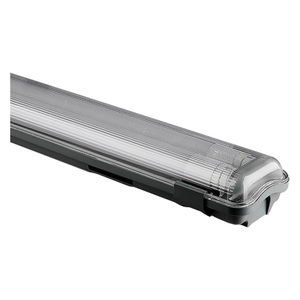PLAFONIERA DOPPIO TUBO LED 2 x 22W-6400K mm.1560 x 112 x 63 mm  - VTAC