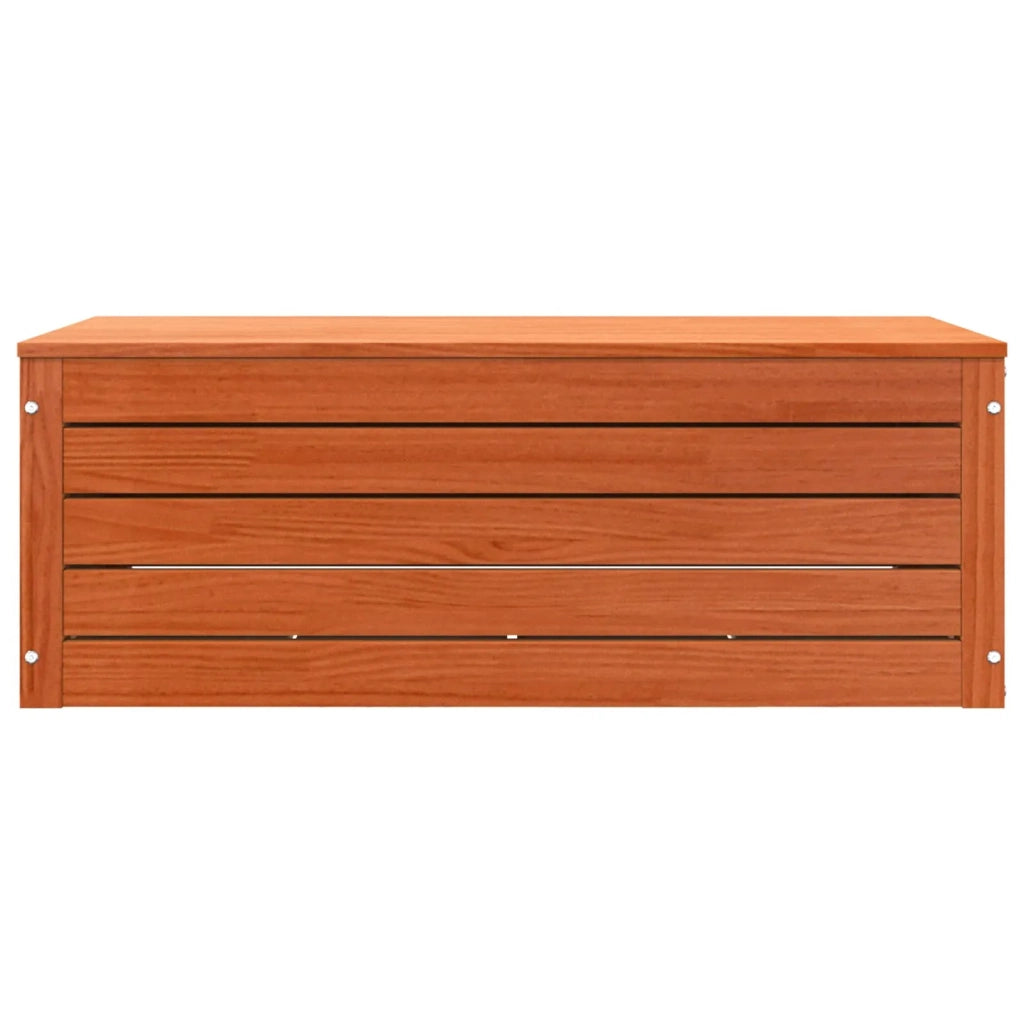 Scatola di Stoccaggio Marrone cerato 89 x 36,5 x 33 cm