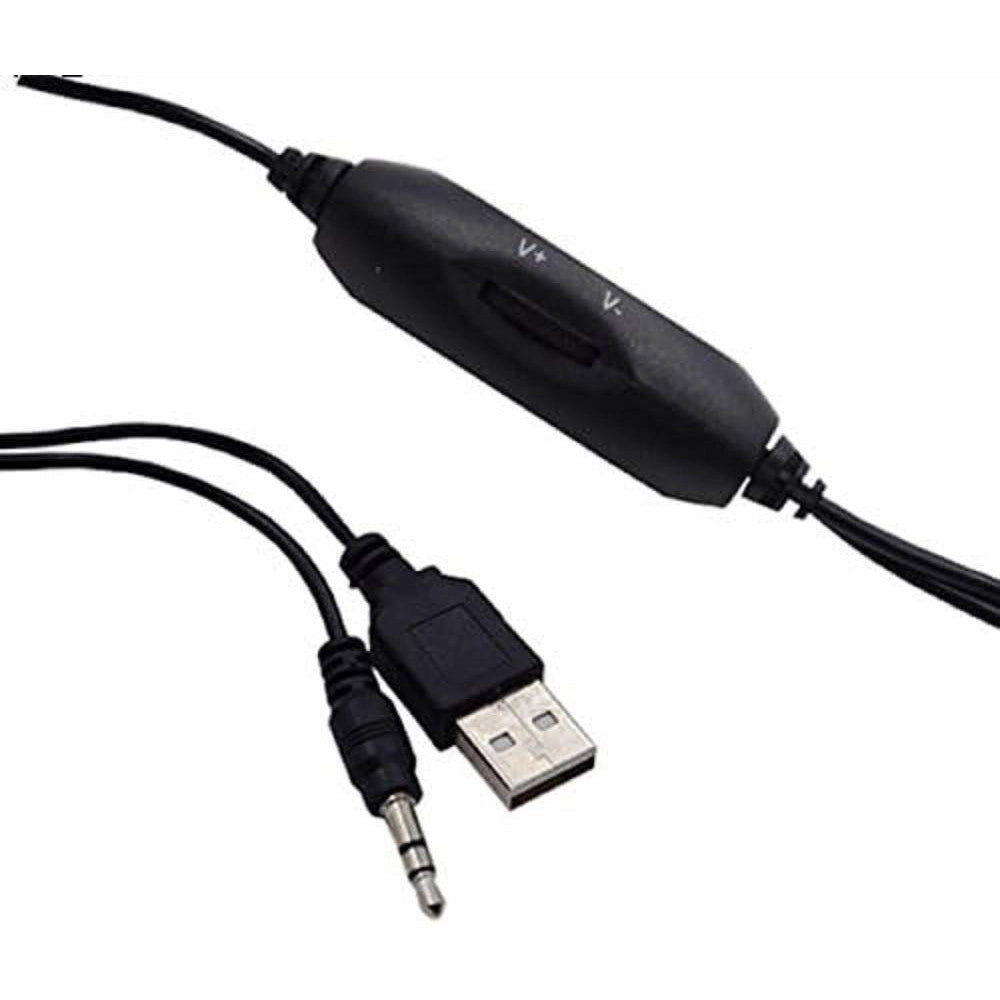 Trade Shop - Casse Speaker Usb Jack 3w Altoparlante Per Notebook Pc Tv Dvd Mp3 Tablet An-s631 -