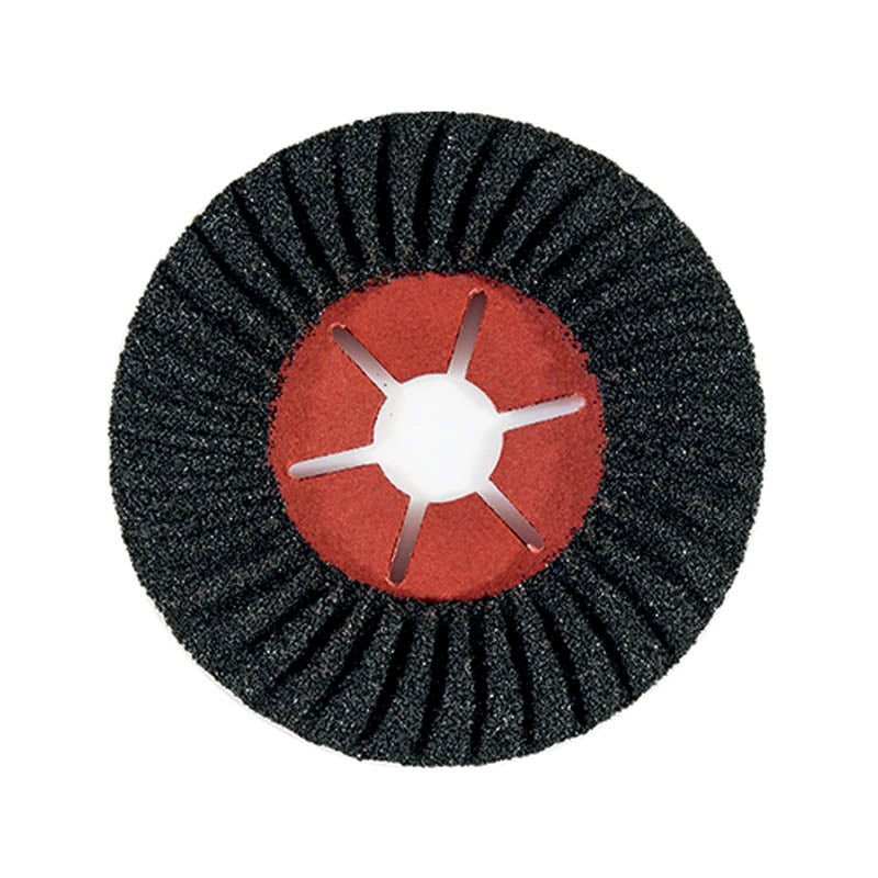 DISCO SEMIFLESSIBILE AL CARBURO DI SILICIO Ø 115x22 mm - grana 24 - 25 pezzi- MOLITAL