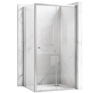 Cabina Doccia Rea Primo Slide 120x80 Chrome