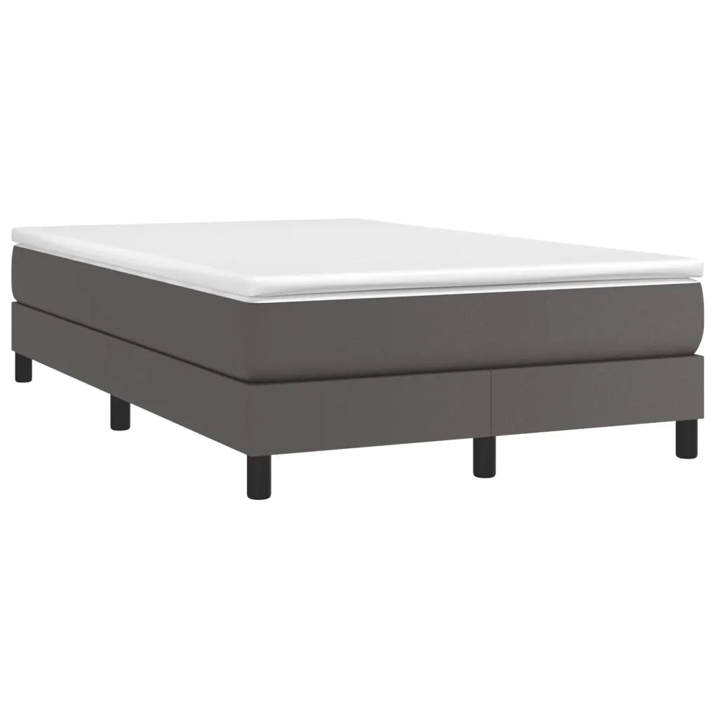 Struttura Letto a Rete a Molle Grigio 120x200 cm in Similpelle 3120692