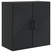 Mobiletto a muro Nero 59 x 31 x 60 cm Legno ingegnerizzato