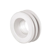 MORSETTO IN GOMMA NR BIANCA PER WC D. 55MM- Diam. int. mm. 26- G.M.P- pezzi 1