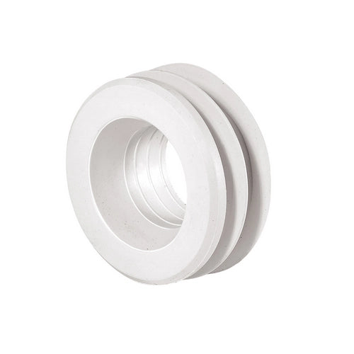 MORSETTO IN GOMMA NR BIANCA PER WC D. 55MM- Diam. int. mm. 26- G.M.P- pezzi 1