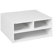 Scrivania con Ripiani Aperti ¨C Zephmum ¨C Bianco 47x40x22.5 cm
