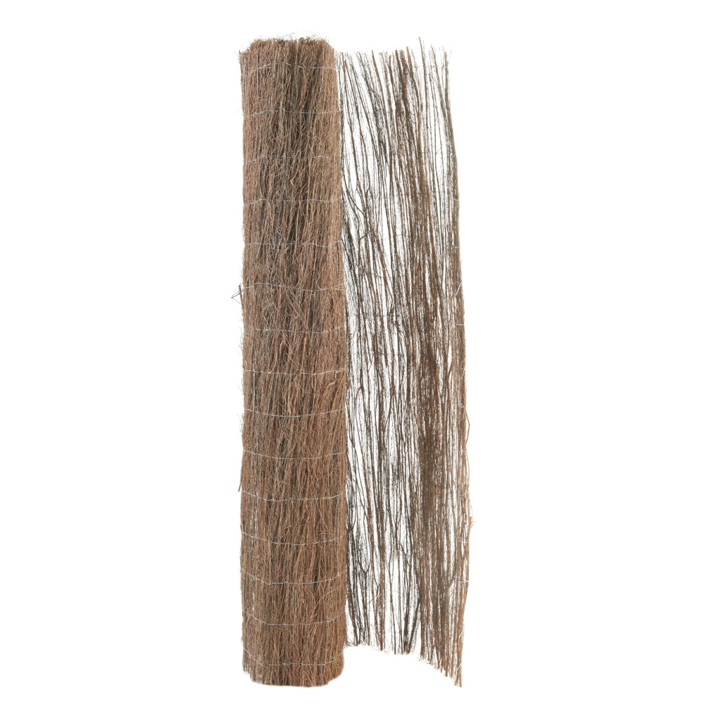 Recinzione Brielle in Rami Secchi Schermatura a Tappetino 500 x 100 cm Densità areale 0,9 kg / m² casa.pro
