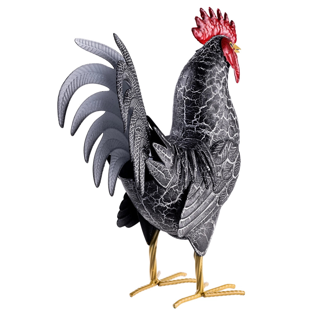 KADAX Stalowa figura ogrodowa kogut QX24339 K16046