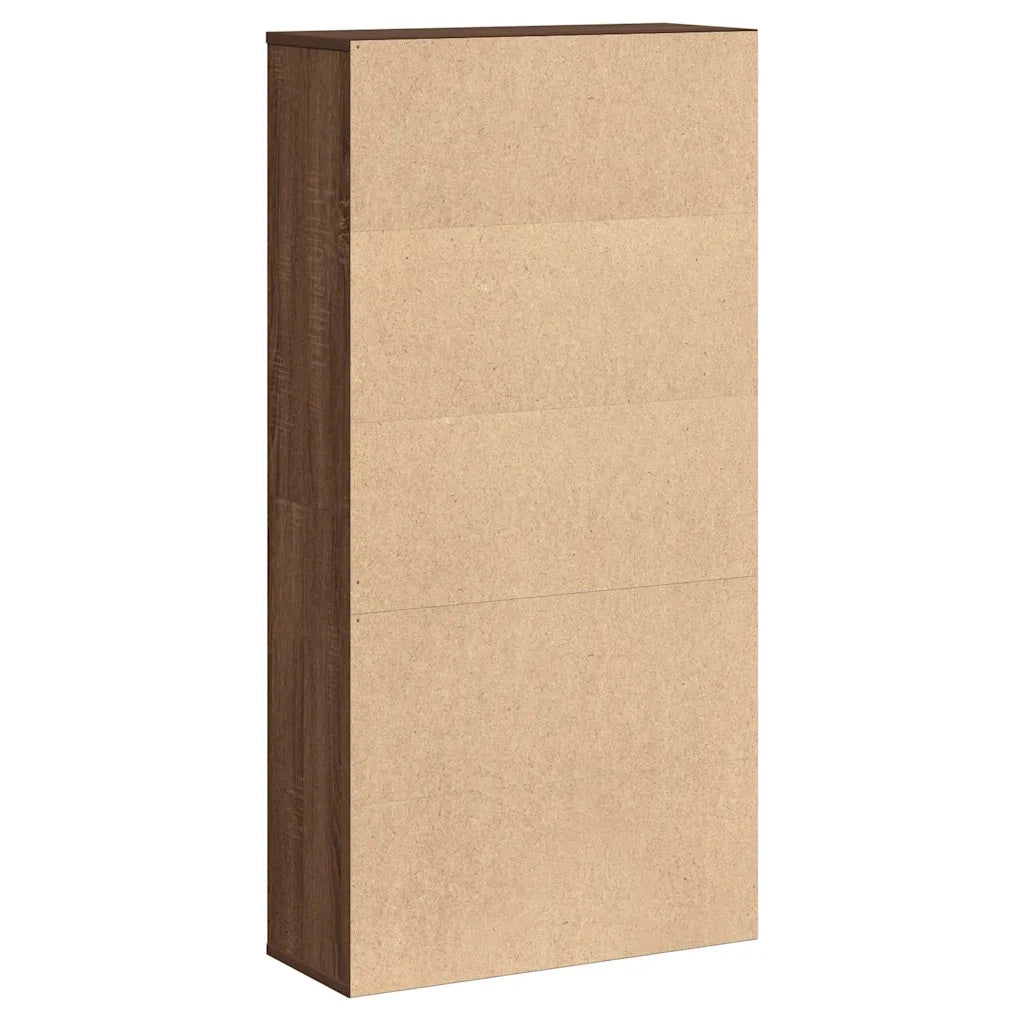 Libreria Rovere Marrone 60x24x120 cm in Legno Multistrato 860424