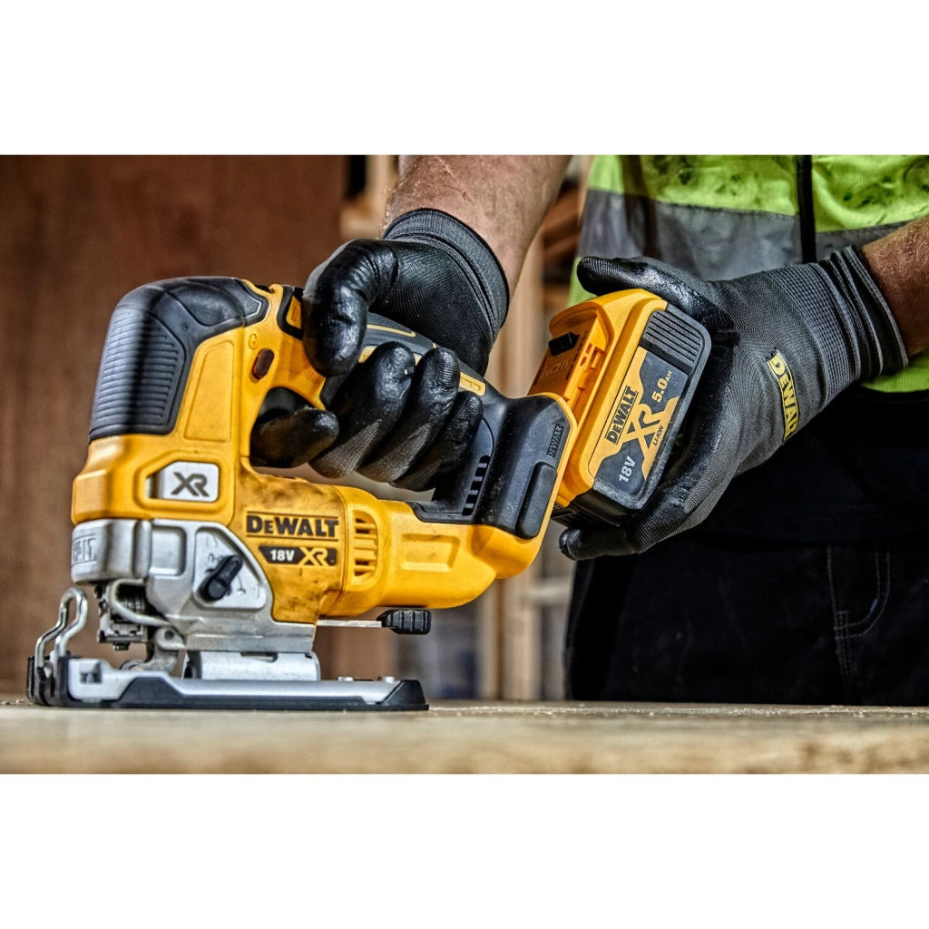 Seghetto Alternativo DeWALT DCS334P2-QW 18V con 2 Batterie 5,0Ah Valigetta TSTAK