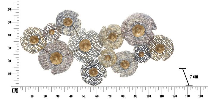 Pannello Holes 119x7x59,5 cm in Ferro Multicolor