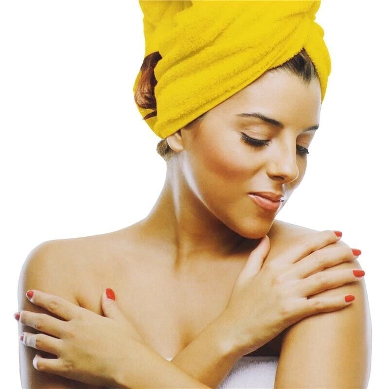 3 X MAURY'S TURBANTE IN MICROFIBRA PER ASCIUGARE I CAPELLI COLORI ASSORTITI
