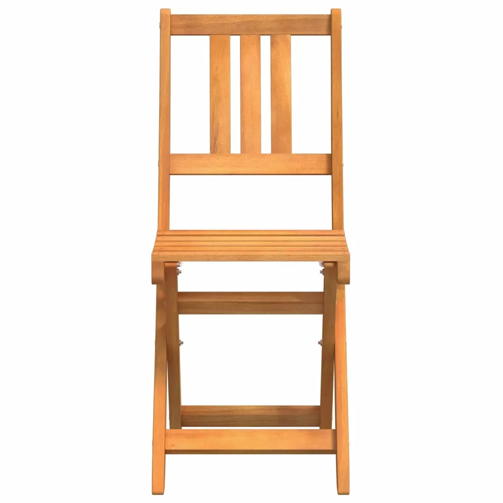 Sedie Bistro da Giardino 6 pcs Legno di Acacia Massello 3324841