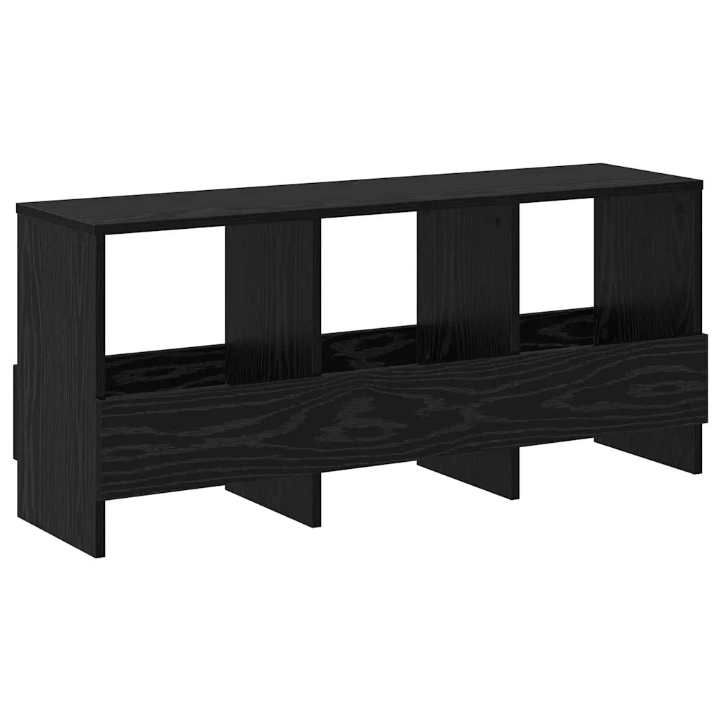 Scaffale per riviste Rovere Nero 102 x 30 x 45 cm CFW7813343