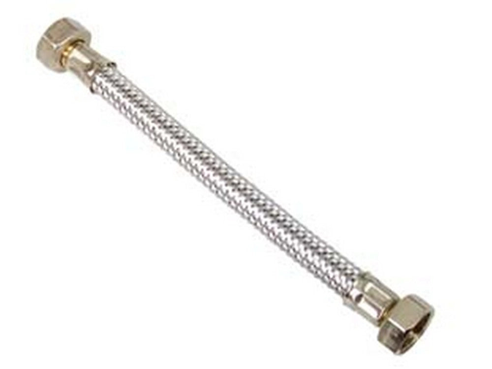 10pz flessibile inox f1/2 - f1/2 - f 1/2" f 1/2" cm.40 cod:ferx.fer182584
