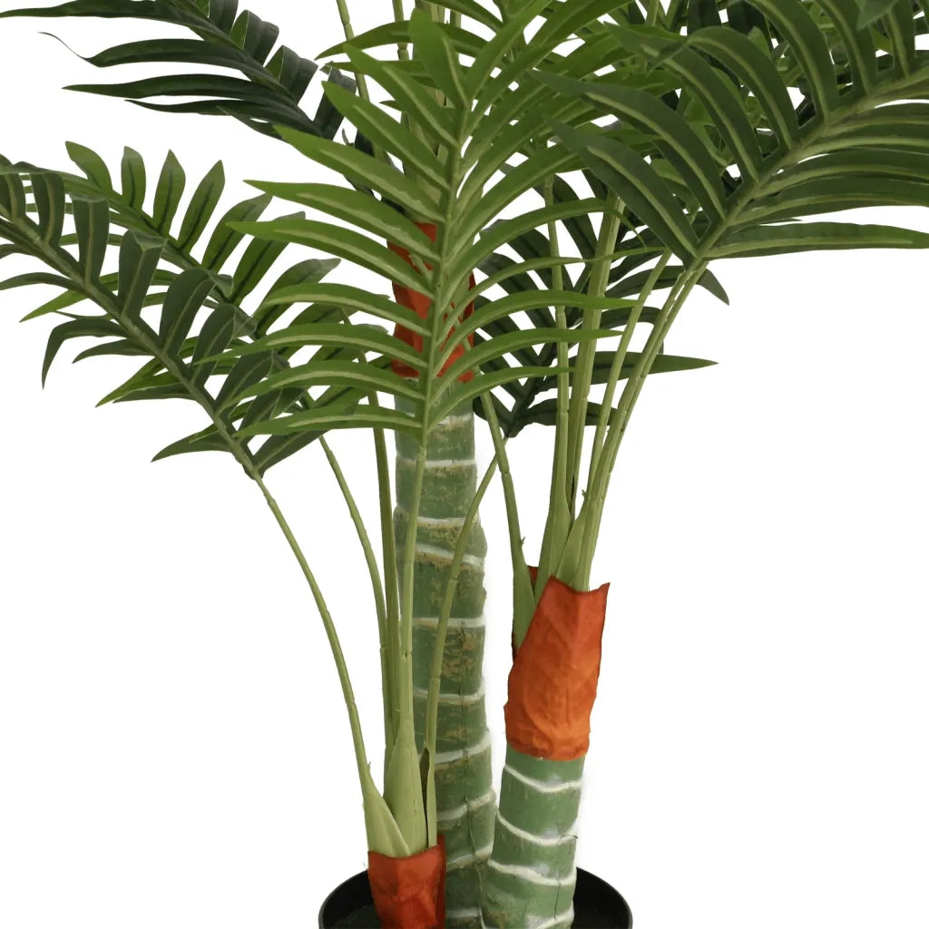 Palma Artificiale con 3 Tronchi Verde 120 cm in PP