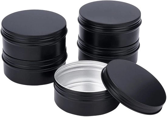 Bicchieri di conservazione in alluminio 250 ml - Bicchiere di conservazione - Coperchio a vite - Bicchieri di conservazione rotondi - Sostenibili - Alluminio di alta qualità - Bicchiere di conservazione per archiviazione
