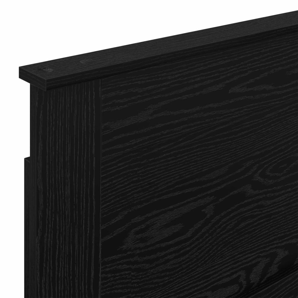 Testiera Rovere Nero Legno ingegnerizzato 887482