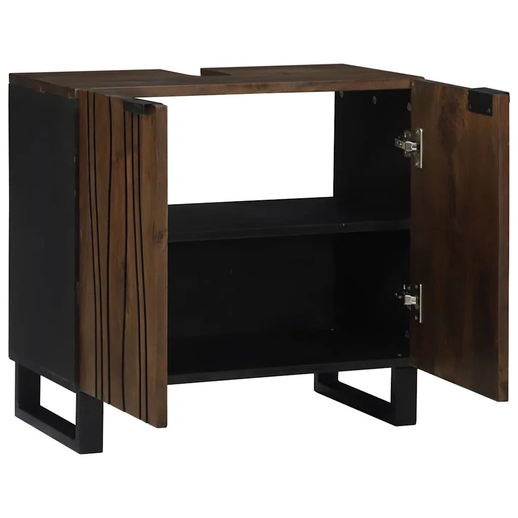 Armadio per Lavabo da Bagno Noce 62 x 33 x 58 cm 4018027