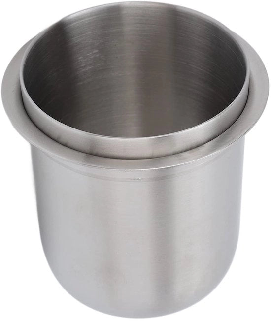 Caffè Espresso 150ml - Doseatore - Acciaio Inossidabile - Contenitore per Polvere di Caffè Universale - Zucchero per Caffè - Efficiente Caffettiera - Leggero 126g - Doser