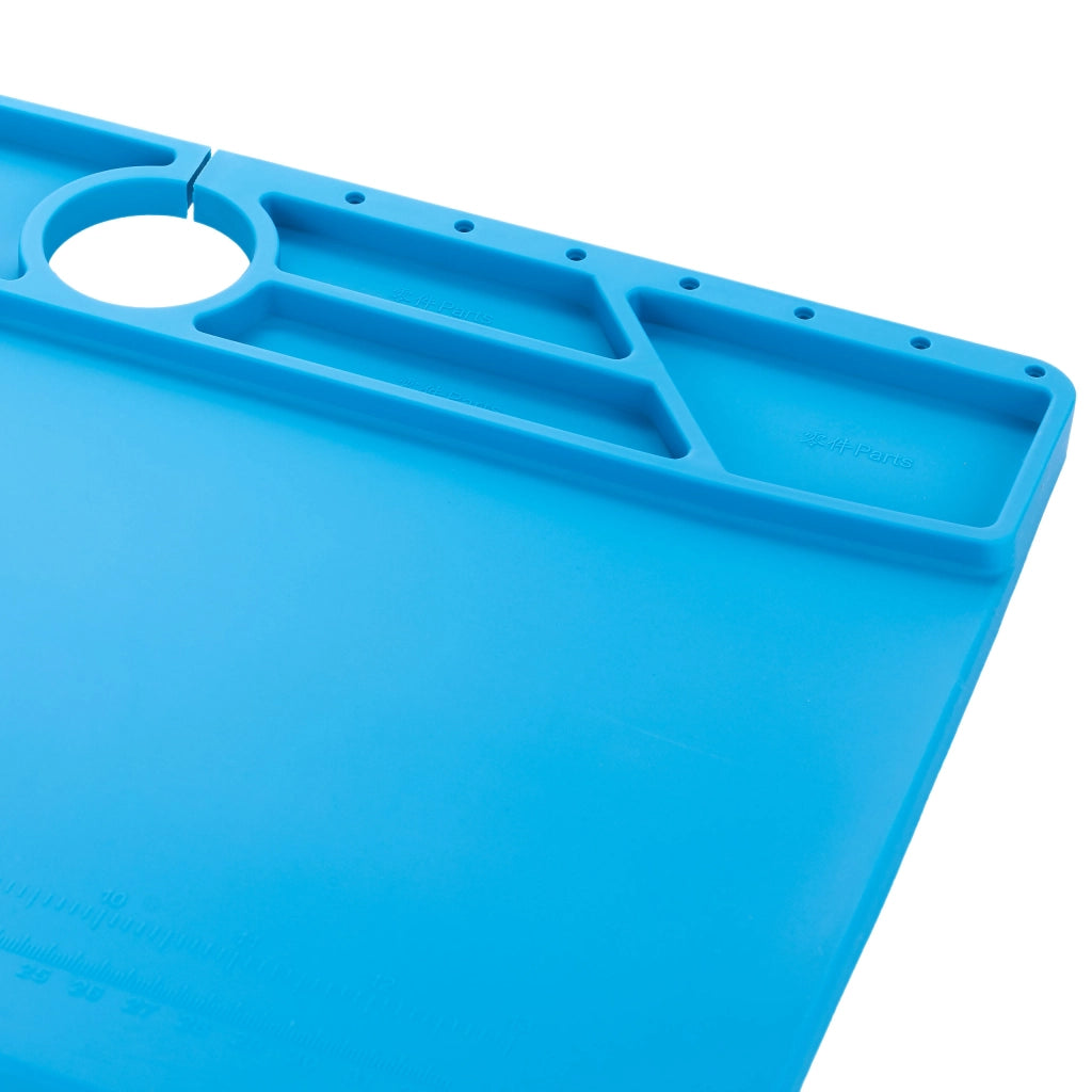 Tappetino in Silicone per Microscopio 380x260mm – Resistente al Calore 500°C, Antistatica, Impermeabile