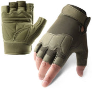 Maniche da esterno tattiche per uomini e donne - Maniche senza dita - Maniche per bicicletta da esterno - Adatte per sport all'aperto, motociclette, biciclette, allenamento, fucili di aria, tiro, caccia, escursioni (XL)