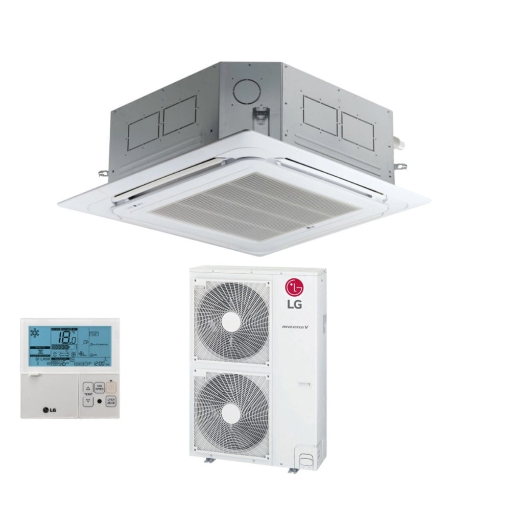Condizionatore LG Cassetta a 4 Vie Inverter 42000 Btu UT42F R-32 Wi-Fi Optional con Pannello Incluso