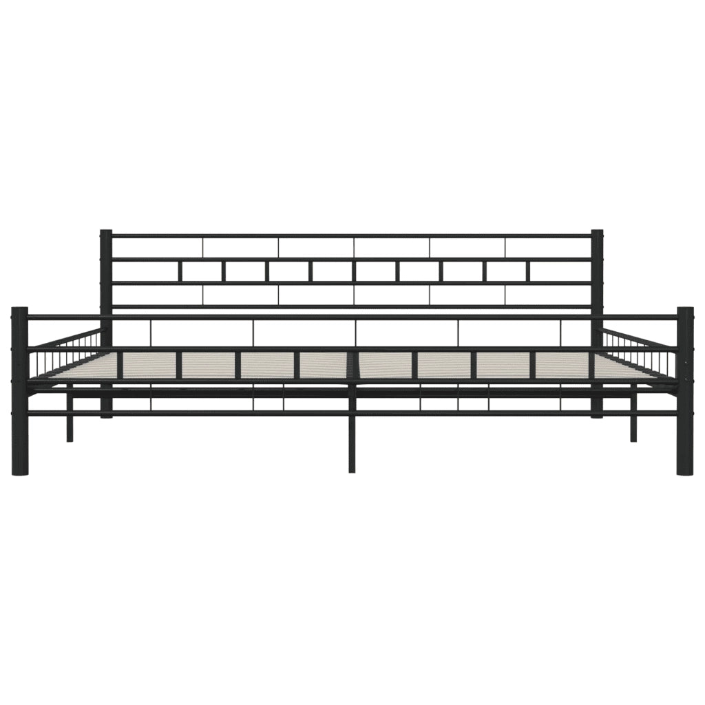 Giroletto Nero in Acciaio 200x200 cm 285281