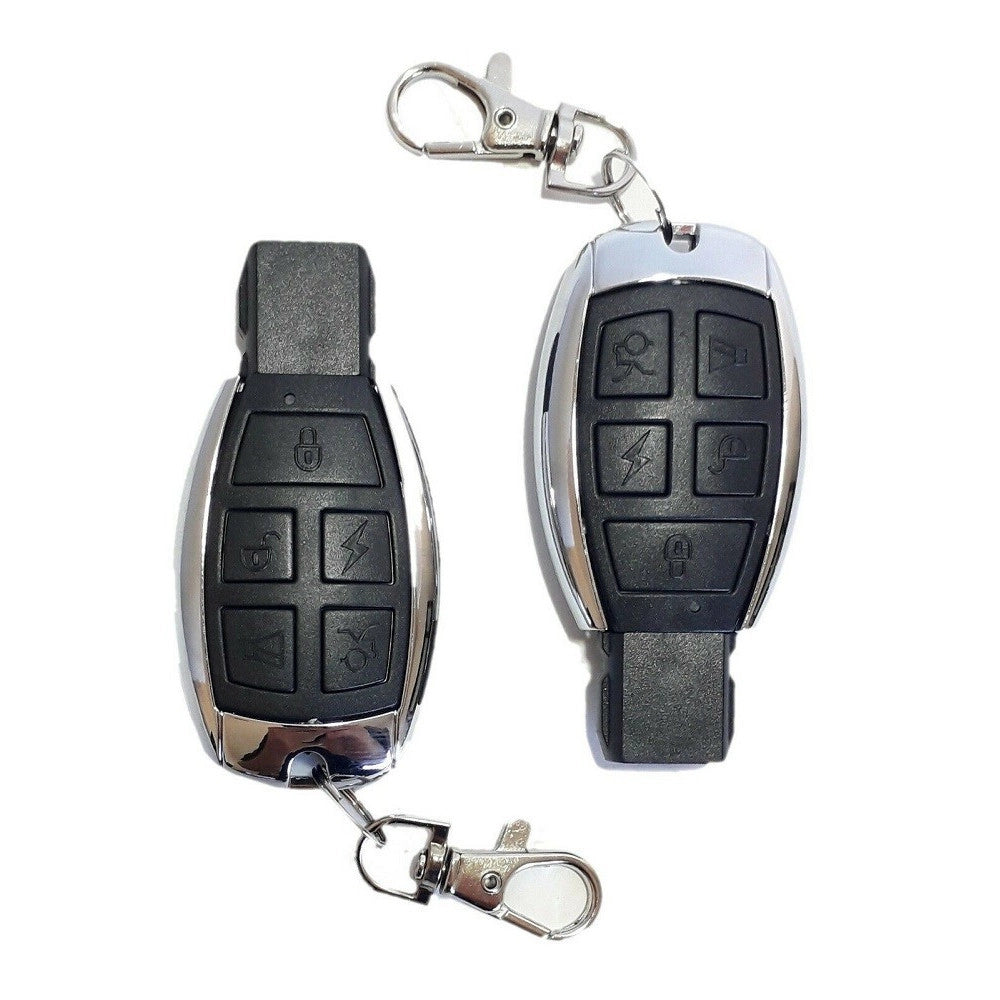 Trade Shop - Antifurto Allarme Per Moto Con Telecomando Universale Sicurezza Sirena Scooter -