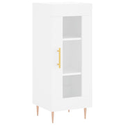 Credenza | Madia | Buffet da pranzo | Armadio da pranzo Bianca 34,5x34x90 cm in Legno Multistrato