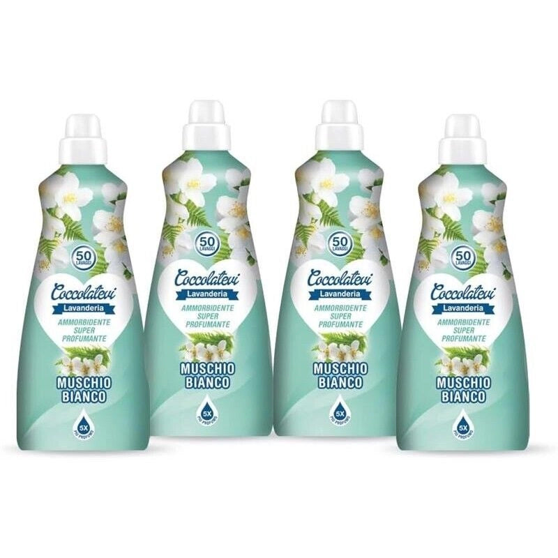 COCCOLATEVI SET 3 PZ AMMORBIDENTE SUPER PROFUMANTE MUSCHIO 1250 ML L'UNO