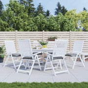 Cuscini per Sedia 6 pz Grigi 40x40x7 cm in Tessuto Oxford 314865