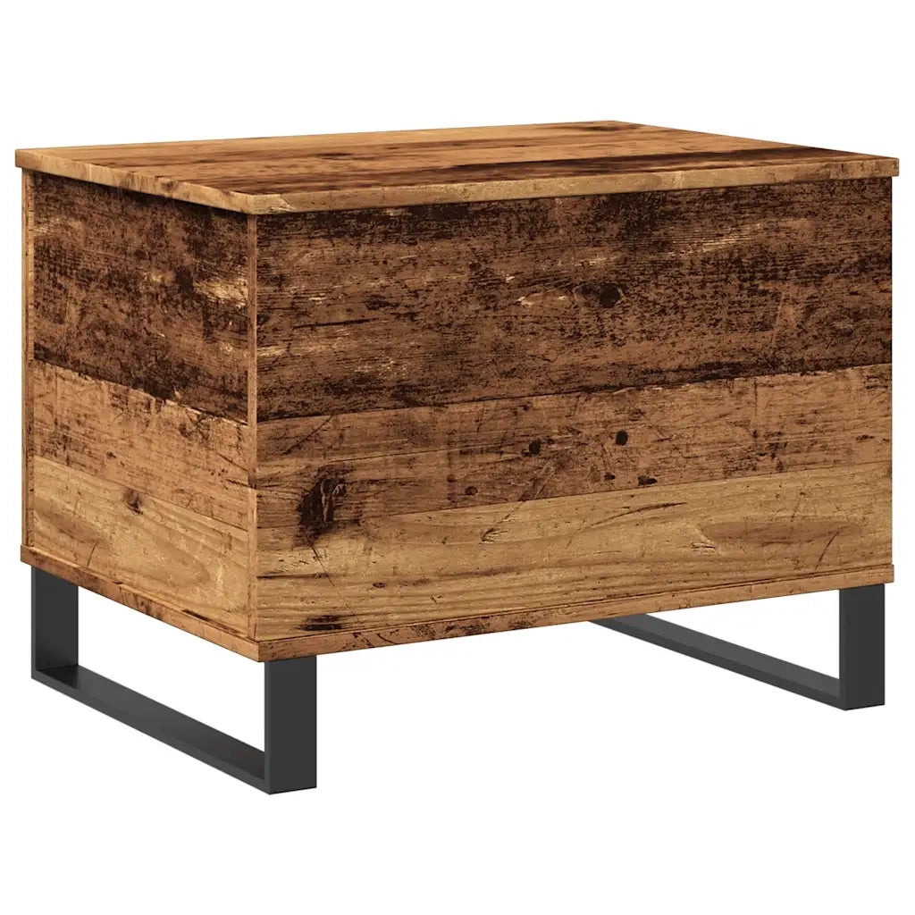 Tavolino da Salotto Legno Antico 60x44,5x45cm Legno Multistrato