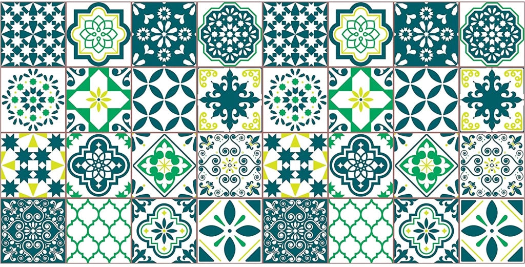 Tappeto passatoia antiscivolo made in Italy diversi modelli 50x600cm - Verde