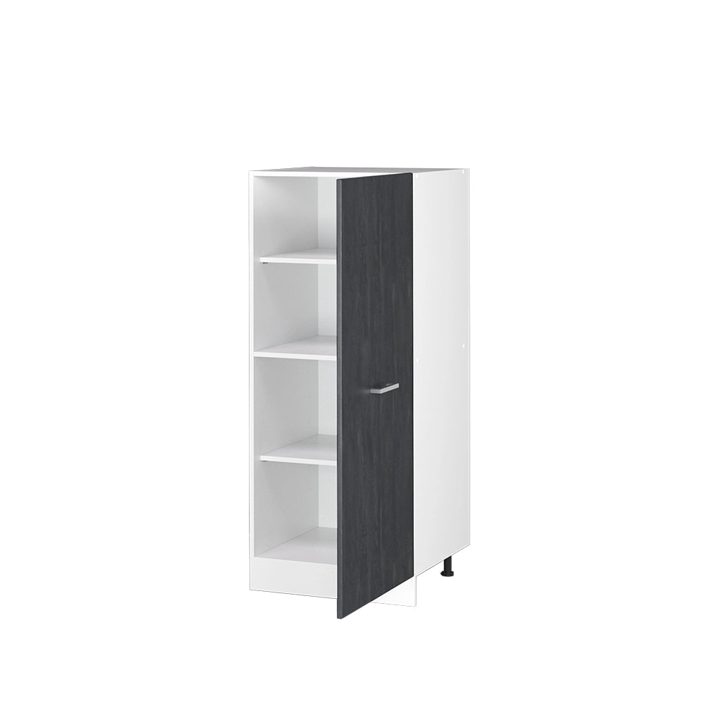 Vicco mobile cucina dispensa Calcestruzzo nero 60 cm