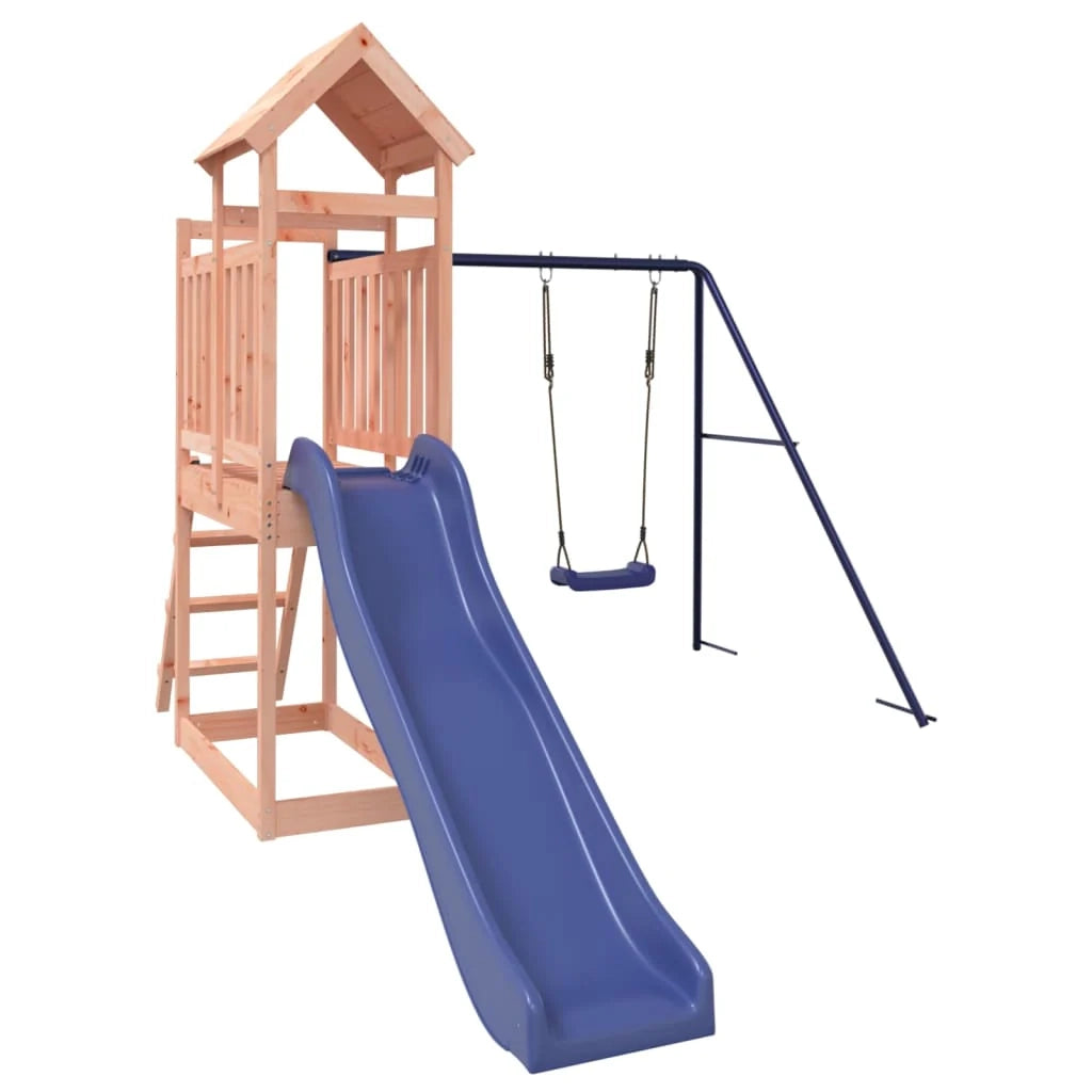 Area giochi esterna 242 x 379 x 214 cm in legno massello di abete Douglas 02_0004980
