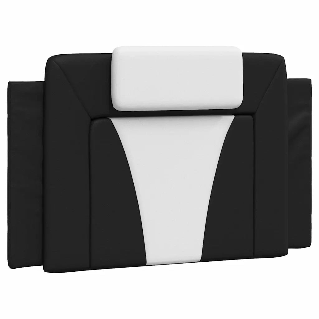 Cuscino Testiera Viana Nero e Bianco 80 cm in Similpelle CFW6058464