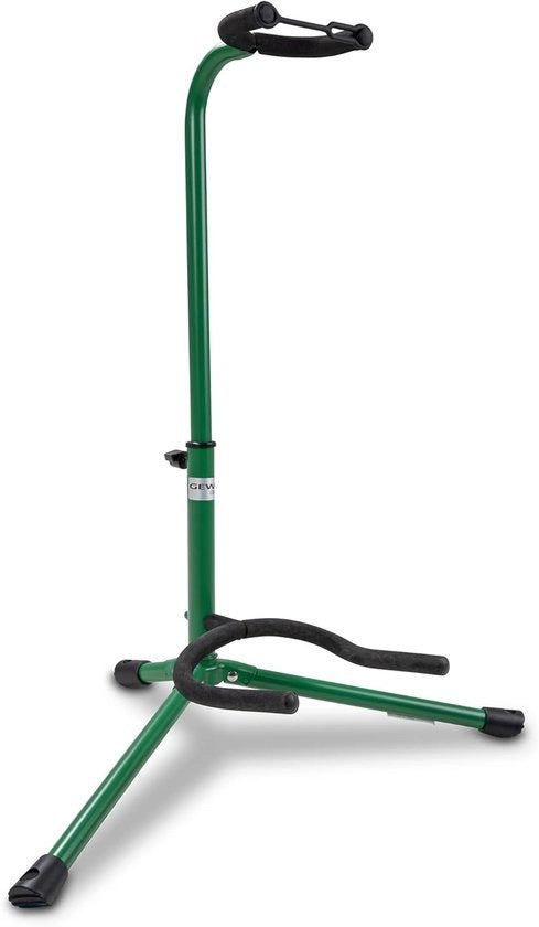 Standard per chitarra classica - regolabile in altezza - verde - 78 cm - 48 x 30 cm