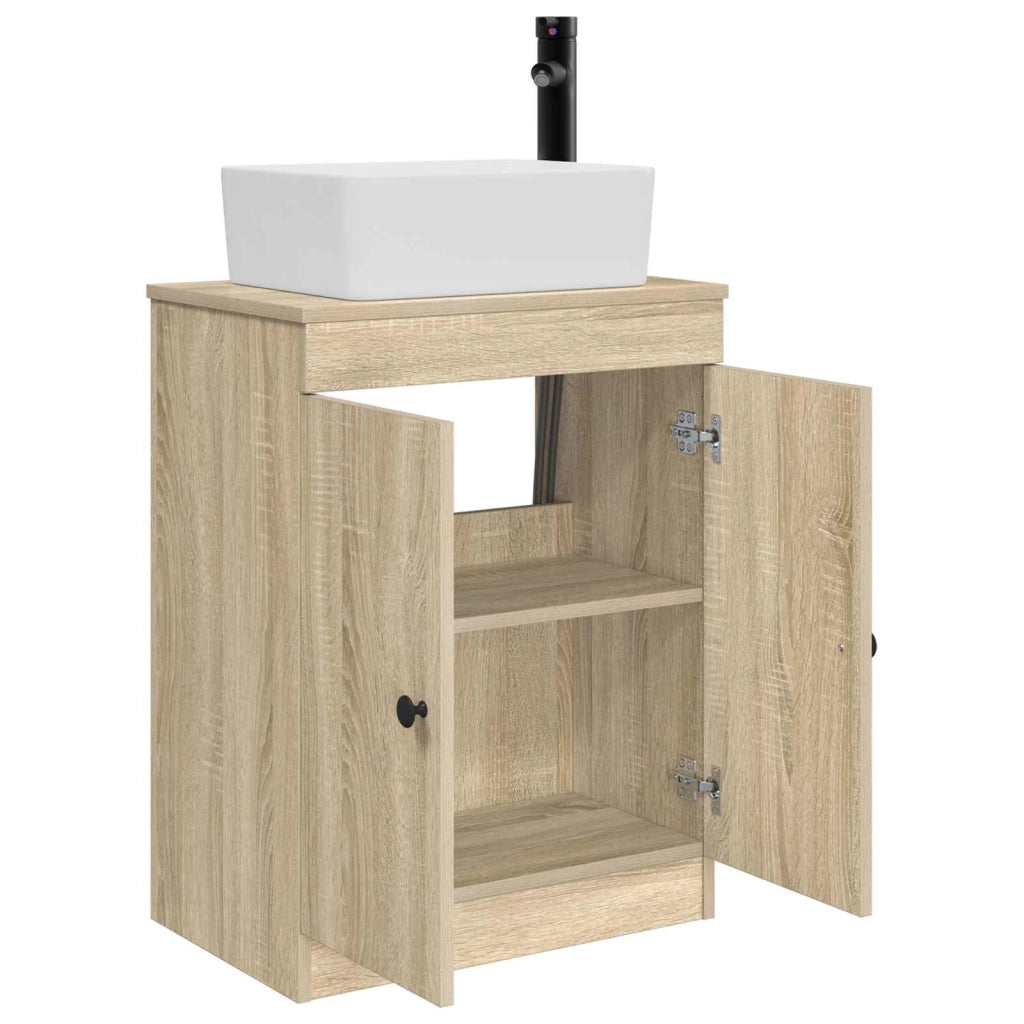 Mobile da bagno con lavabo Rovere Sonoma 54 x 35 x 83 cm