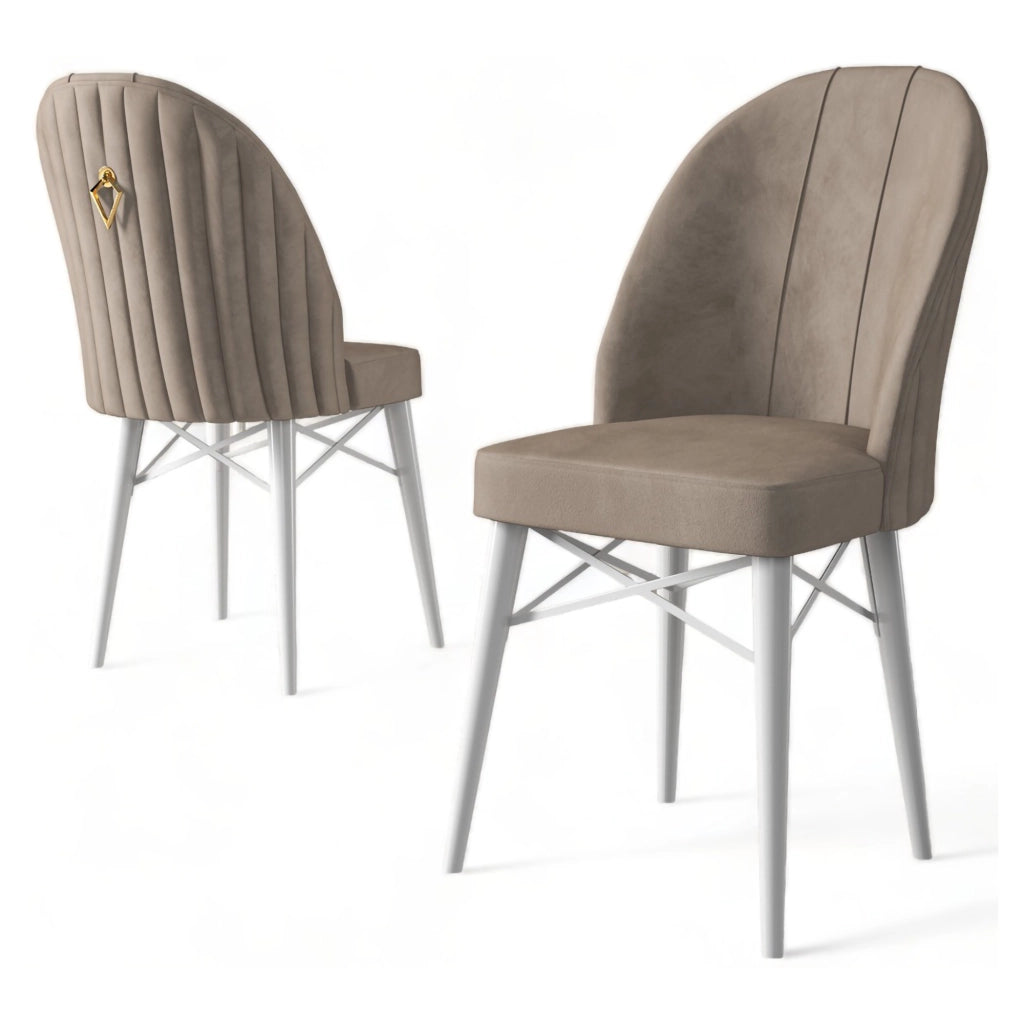Perillis, Sedia 6 Sedie, Beige