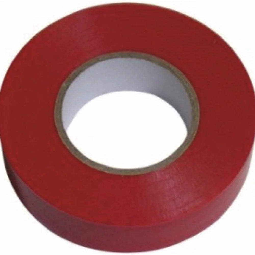 Nastro isolante in pvc autoestinguente raytech per impianti elettrici e cablaggi *** colore rosso, dimensioni 15 mm x...