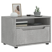 vidaXL Mobile TV VISNES Grigio Cemento 60x40x38 cm Legno Multistrato