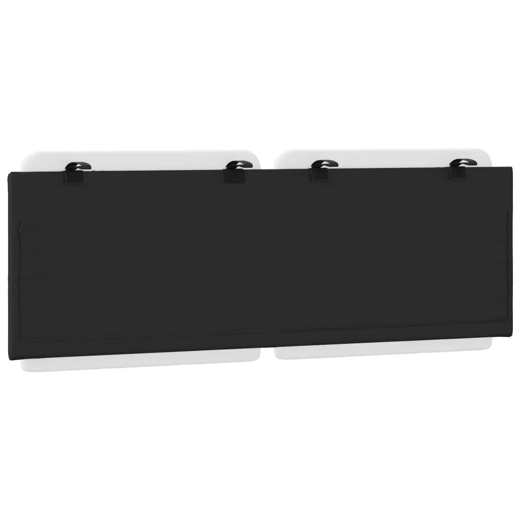 Cuscino Testiera Zadar Nero e Bianco 120 cm in Similpelle CFW2680193