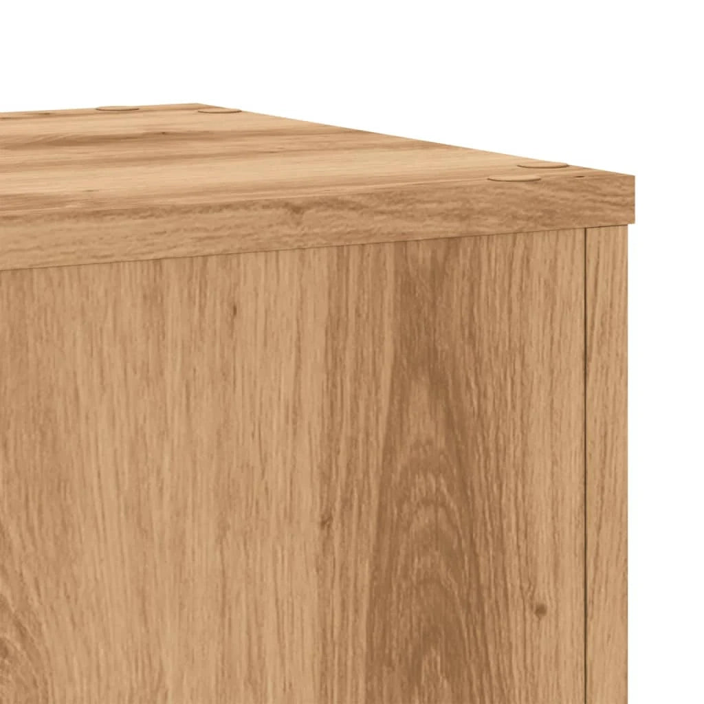 Portavasi mobili per fiori set da 2 fatti a mano legno ingegnerizzato marrone 02_0045293