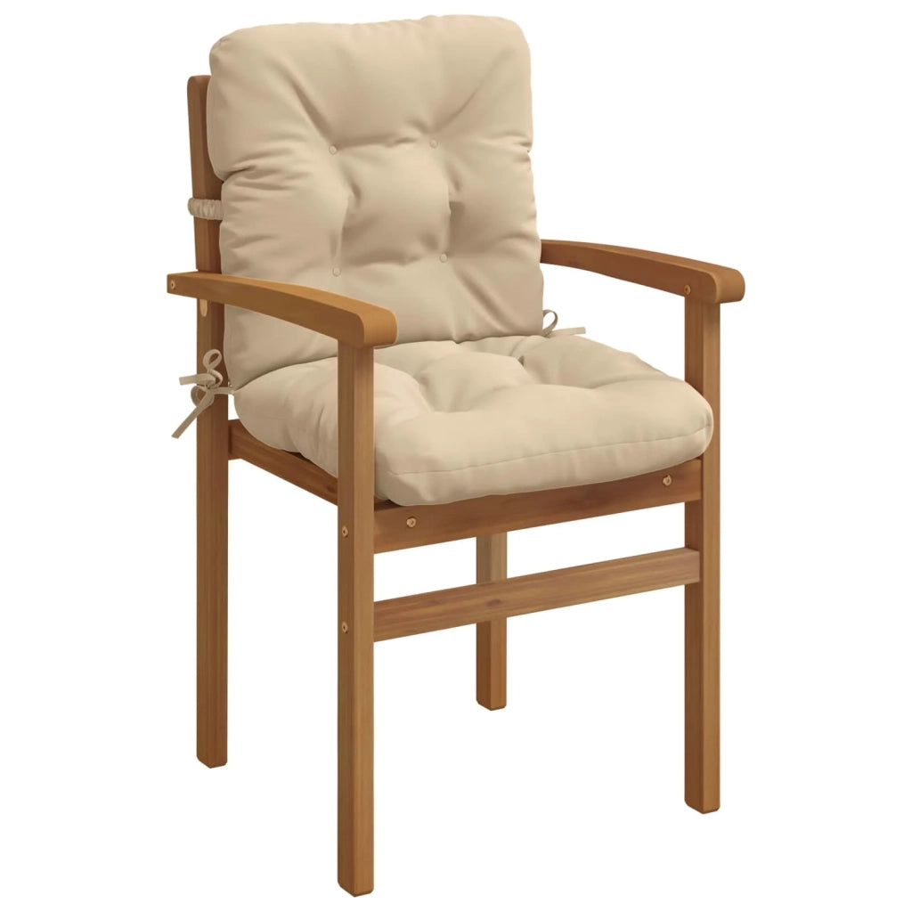 Cuscini per Sedia Alta in 2 Pezzi VIANEN 2 pcs 100% Poliestere 953815