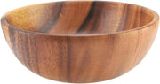 Saliera e Zuppiera in Legno di Acacia Massello Fatto a Mano Accessori da Cucina con 20 * 7cm.