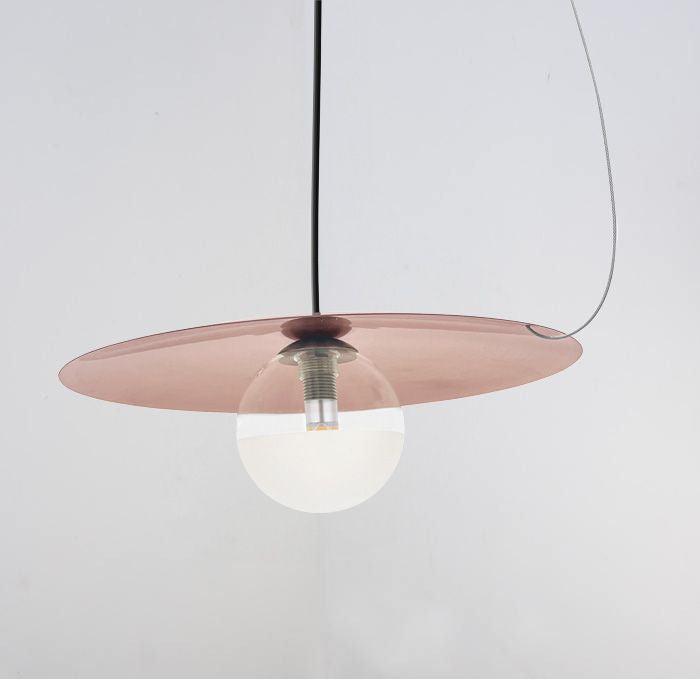 Lampada Da Soffitto App1418-cp Black Rose Gold