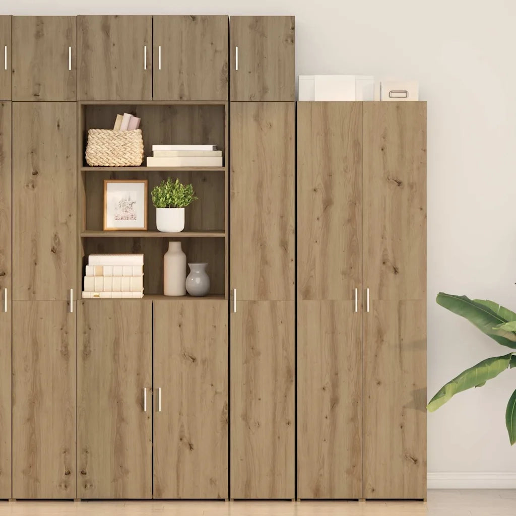 Armadio 3 pcs Rovere artigianale 30 x 42,5 x 225 cm
